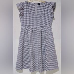 Women's Blue Gingham Dress